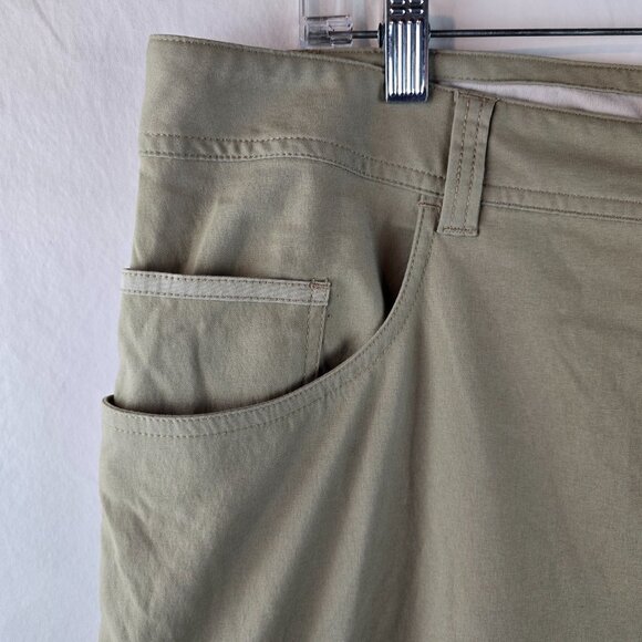 Royal Robbins Pants Men 40x32 Beige Khaki Chino Active Fit Travel Outdoors Nylon - Picture 4 of 11